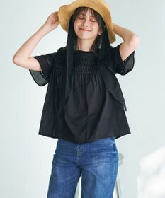 23区 【Oggi8月号掲載/UVケア】ラフィア リボン ハット