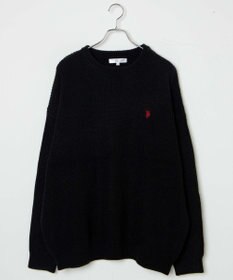 WEGO U.S. POLO ASSN.|別注畔編みニットプルオーバー