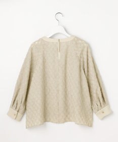 自由区 【セットアップ対応】ワッシャーカットジャカード ブラウス
