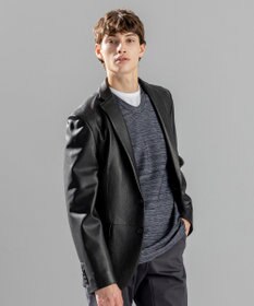 JOSEPH HOMME 【LEON 掲載】<WEB限定>ライトゴートシュリンクレザー　ジャケット