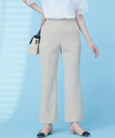 組曲 S スタイルアップジャージー フレアパンツ