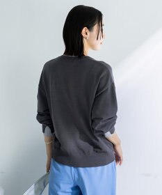 Green Parks アンチピリングレイヤード風ニットプルオーバー