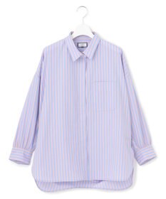 J.PRESS YORK STREET 【WOMEN】コットンタイプライター ドレープシャツ