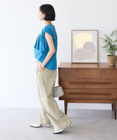 CRAFT STANDARD BOUTIQUE 接触冷感/ドロストフリルカットソープルオーバー