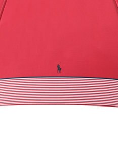 MOONBAT 【WEB限定】POLO RALPH LAUREN（ポロ ラルフローレン）長傘 ワンポイントポロポニー×裾ボーダー 8本骨