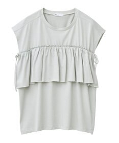 CRAFT STANDARD BOUTIQUE 接触冷感/ドロストフリルカットソープルオーバー