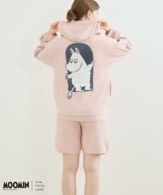 une nana cool 【ムーミン】 MOOMIN * une nana cool  なめらかふわふわフルジップパーカー