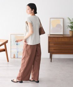 CRAFT STANDARD BOUTIQUE 接触冷感/ドロストフリルカットソープルオーバー