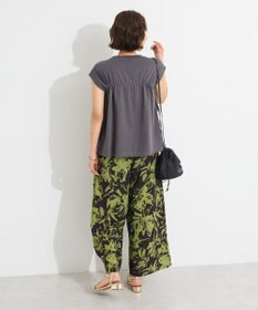 CRAFT STANDARD BOUTIQUE 接触冷感/ドロストフリルカットソープルオーバー