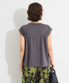 CRAFT STANDARD BOUTIQUE 接触冷感/ドロストフリルカットソープルオーバー