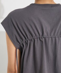 CRAFT STANDARD BOUTIQUE 接触冷感/ドロストフリルカットソープルオーバー