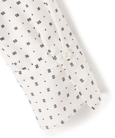 23区 S スクエアドット プリント ブラウス