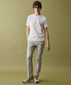 JOSEPH ABBOUD 【オーガニックコットン使用・日本製・26SS新色】JOEコットンサッカークルーネック Tシャツ