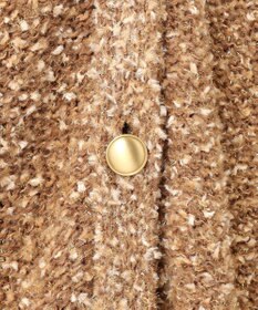 自由区 S 【カタログ掲載】ラメファンシーツイード カーディガン