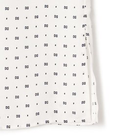 23区 S スクエアドット プリント ブラウス