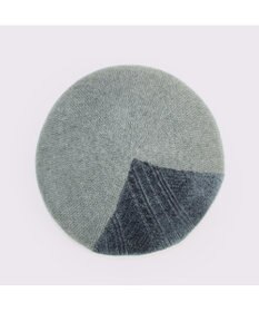 ATRENA 【日本製】カシミヤ混ケーブル掛け合わせベレー