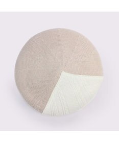 ATRENA 【日本製】カシミヤ混ケーブル掛け合わせベレー