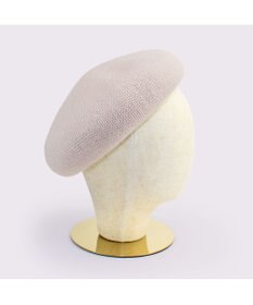 ATRENA 【日本製】カシミヤ混ケーブル掛け合わせベレー