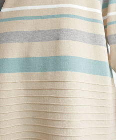 Tiaclasse 【洗える】マルチボーダーニットチュニック