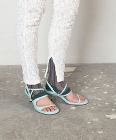 TRICOTE ストライプ柄シアートレンカ