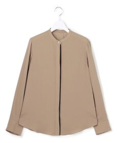 ICB 【6/12-6/28期間限定・受注生産】BackSatinAmunzen バンドカラーブラウス