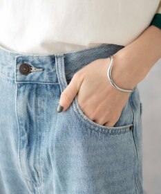 WEGO セミフレアデニムパンツ