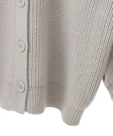 earth music&ecology チュールフリルカーディガン