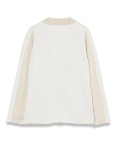 JOSEPH ウールシルクバイカラー　カーディガン