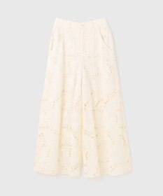 GRACE CONTINENTAL カットワークバギーパンツ