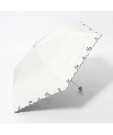 UNBILLION cache nez / プチフラワー刺繍折りたたみ日傘
