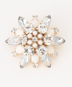 TOCCA NOBLE FLOWER BROOCH NECKLACE 2WAY ブローチネックレス
