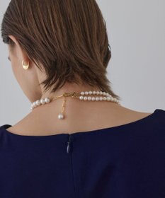 GRACE CONTINENTAL パールレイヤードネックレス