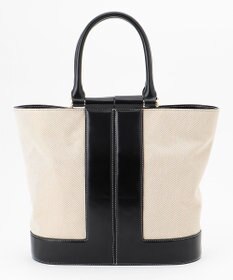 23区 キャンバスコンビ トートバッグ