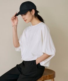 ICB L 【UVカット・接触冷感・速乾・洗える】マットスキューバ ドルマンスリーブプルオーバー