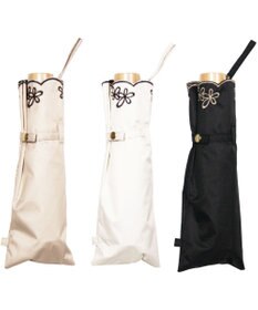 UNBILLION cache nez / プチフラワー刺繍折りたたみ日傘