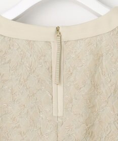 自由区 【セットアップ対応】ワッシャーカットジャカード ブラウス