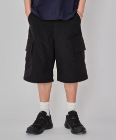 WEGO 【MLサイズ展開】2WAYリップストップカーゴパンツ