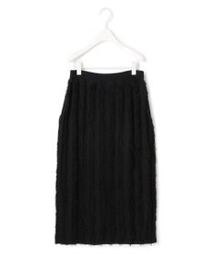 ICB 【洗える】カットジャガード ニットスカート
