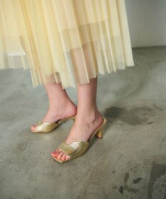 GRACE CONTINENTAL ティアードラップチュールスカート