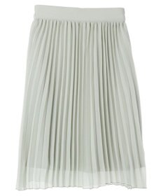 earth music&ecology すきな丈シフォンプリーツスカート