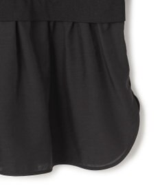 23区 【洗える】シアータフタ コンビ カットソー