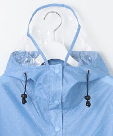 MOONBAT FLAT PURE サイクル レインポンチョ ドット 自転車 収納袋付き