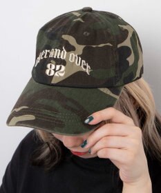 WEGO ロゴ刺繍カモフラキャップ