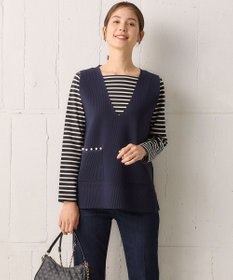 組曲 スクエアネックテール ロングＴシャツ