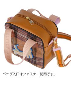 tsumori chisato CARRY ウールチェック ショルダーバッグ 2way ミニバッグ