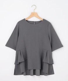 組曲 L 【先行予約・WEB限定】ジョーゼットジャージー ティアード ブラウス