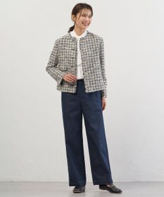 J.PRESS LADIES S ヌーディスバックサテン ブラウス