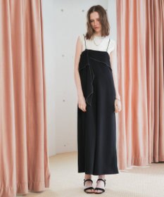 YECCA VECCA ラッフルキャミオールインワン