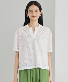 自由区 【カタログ掲載】ラッセルレースジャージー トップス