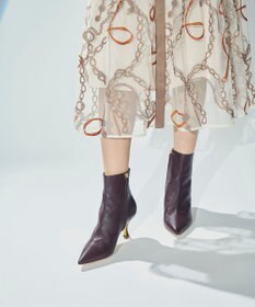 GRACE CONTINENTAL チェーン刺繍ワンピース